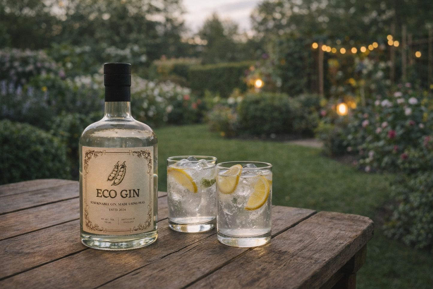 Eco Gin Duo - two 700ml bottles